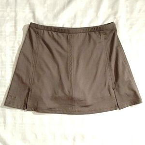 Cute BOLLE Brown Tennis Skirt Shorts Skort sz Med